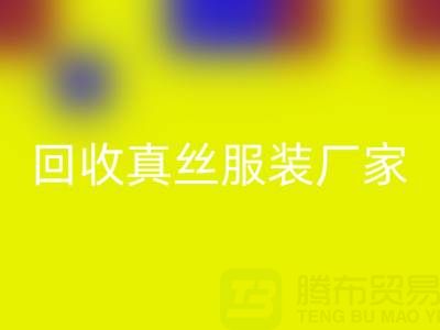 重塑时尚产业：真丝服装回收厂家的绿色革命